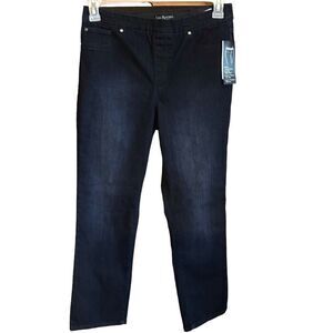 Kim Rogers blue Capri cropped SZ 10 straight leg comforter waist New with tags